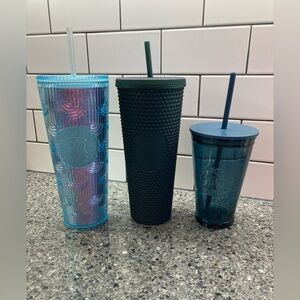 NEW STARBUCKS Tumblers -Lot of 3